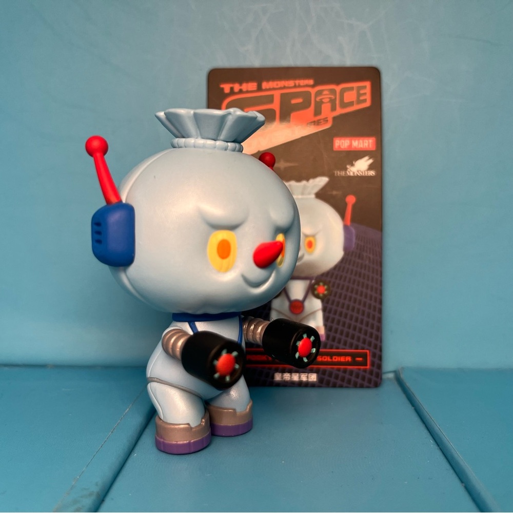 Pop Mart x How2Work - The Monsters - Spooky Emperor Soldier